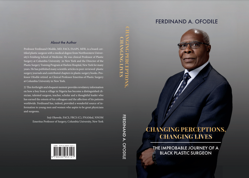 Dr. Ferdinand Ofodile, board certified plastic surgeon